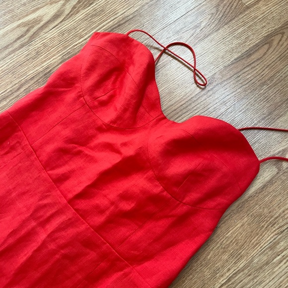 NWT Reformation Nebraska Dress Hot Day Size 12 - Picture 6 of 13